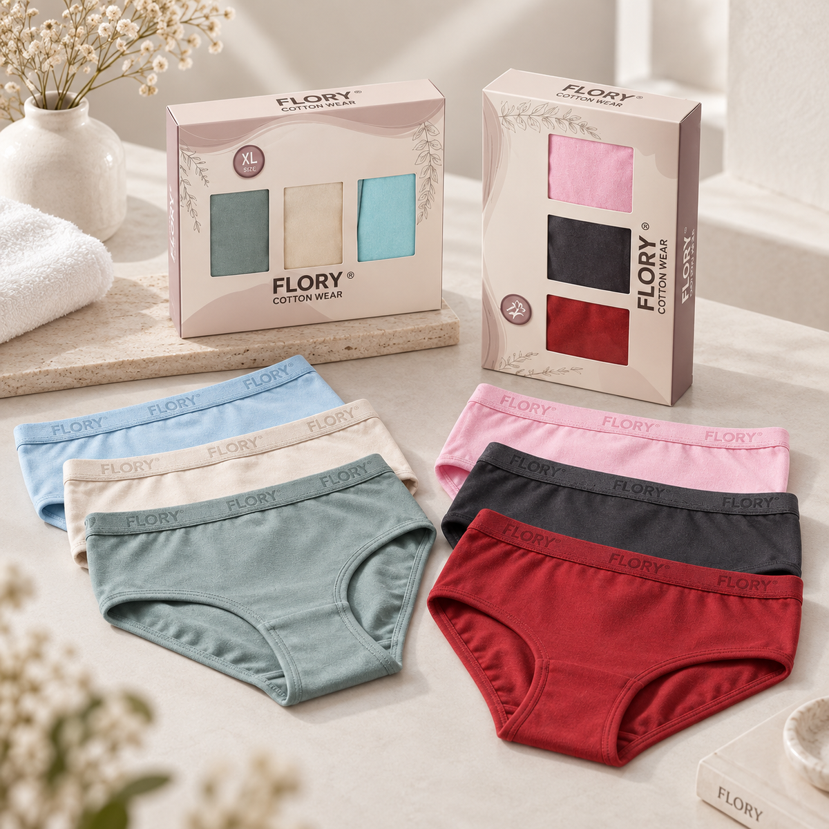 Plain Brief – Pack of 3